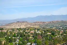 Mount Clef Ridge as seen from Tarantula Hill, Thousand Oaks