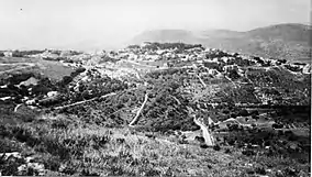 View of Safed from Mount Canaan (1948)