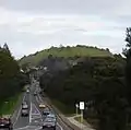 The north side of Takarunga / Mount Victoria, seen from Lake Road