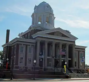 The courthouse in Greenville