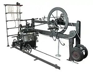 Image 5The Spinning mule, built by the inventor Samuel Crompton. (from History of capitalism)