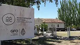 Lucinda Larrosa Museum sign