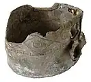 Roman water distribution pot made of lead