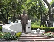 Monument to Kemal Atatürk, the founding father of the Republic of Turkey