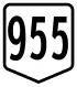 Route 955 shield