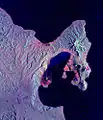 Space Radar Image of Rabaul Volcano