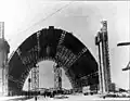 Hangar No. 1 at MCAS Tustin under construction, 1942.