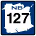 Route 127 marker