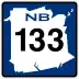 Route 133 marker