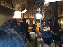 Shooting in progress of the Jodha Akbar