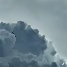 The album cover of NF's mixtape "Clouds (The Mixtape)"