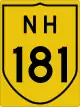 National Highway 181 shield}}