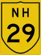 National Highway 29 shield}}