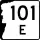 New Hampshire Route 101E marker