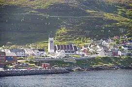 View of the town