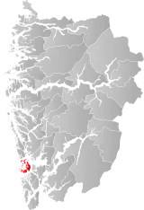 Austevoll within Vestland