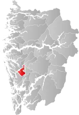 Osterøy within Vestland