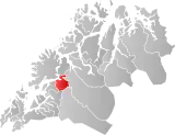 Sørreisa within Troms