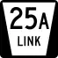 Nebraska connecting link route marker