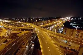 Nagan Interchange in North Nazimabad