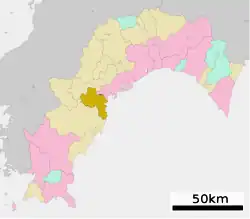 Location of Nakatosa