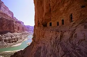 Nankoweap ruins, Grand Canyon National Park in Arizona