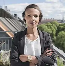 Nasra Ali, Chairman of Social Democratic Students of Sweden (SSF)