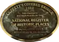 National Register Plaque