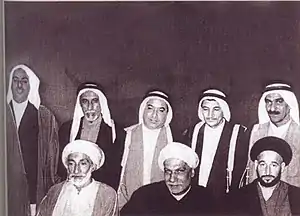 Image 2The National Union Committee members in 1954 (from History of Bahrain)