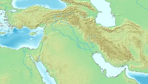 Norşuntepe is located in Near East