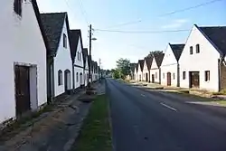 Wine cellars in Nemesnádudvar