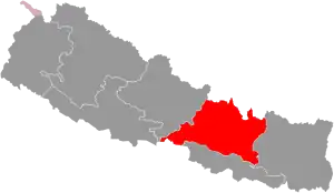 Location of Bagmati