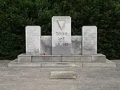 Monument to the Cap Arcona and Thielbek victims at Neustadt in Holstein