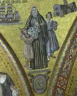 Mosaic of Saint Rose Philippine Duchesne in the Cathedral Basilica in St. Louis, Missouri, United States.