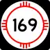 State Road 169 marker