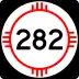 State Road 282 marker