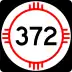 State Road 372 marker