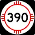 State Road 390 marker