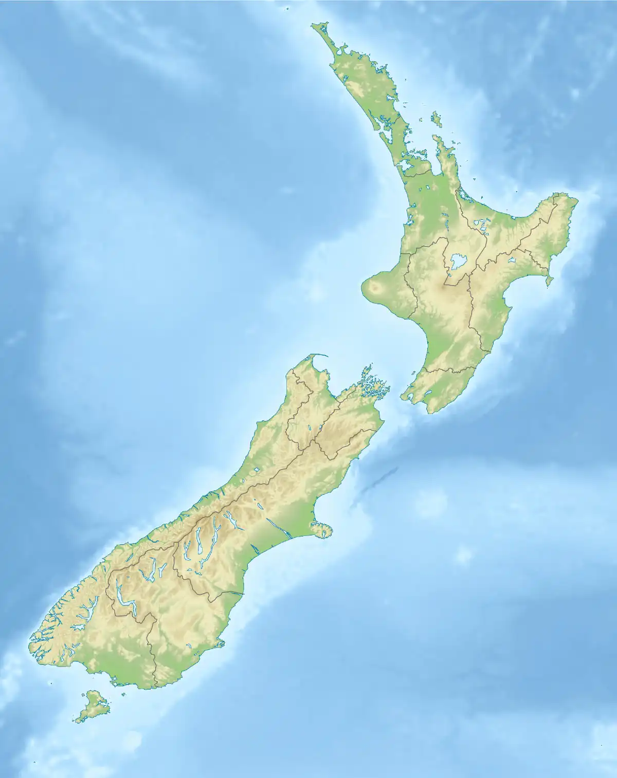 West Cape (Te Waituna) is located in New Zealand