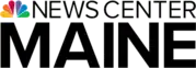 The NBC logo and words "News Center" in a thin, all-caps sans serif above the word MAINE, much larger and bolder.