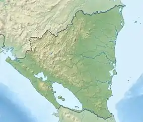 Map of Nicaragua