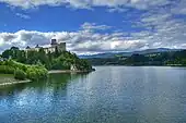 Niedzica Castle and Czorsztyn Lake