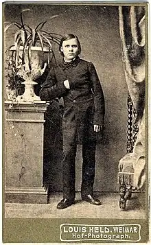 Friedrich Nietzsche at age 17