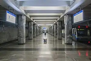 Avtozavodskaya Station Central Hall