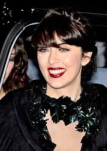 Nolwenn Leroy attending the NRJ Music Awards in Cannes, France, on 26 January 2013