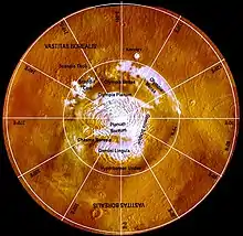 North pole of Mars by MOM-1.