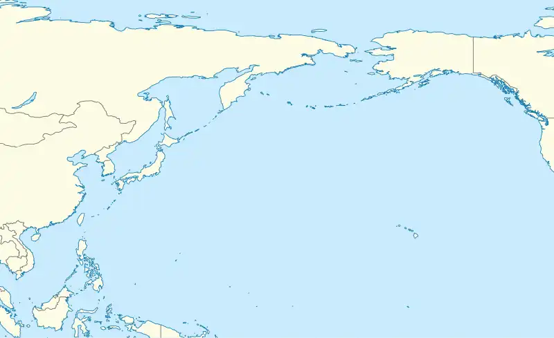 Midway Atoll is located in North Pacific