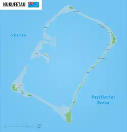 Map of the atoll