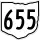 State Route 655 marker