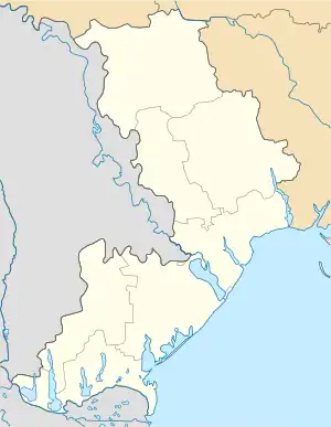 Protopopivka is located in Odesa Oblast